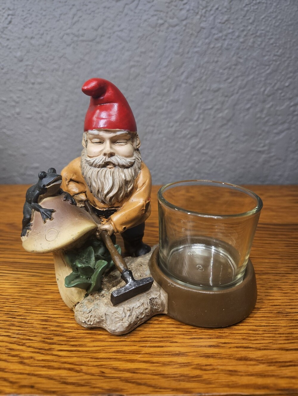 Partylite Gnick Garden Gnome Votive Holder